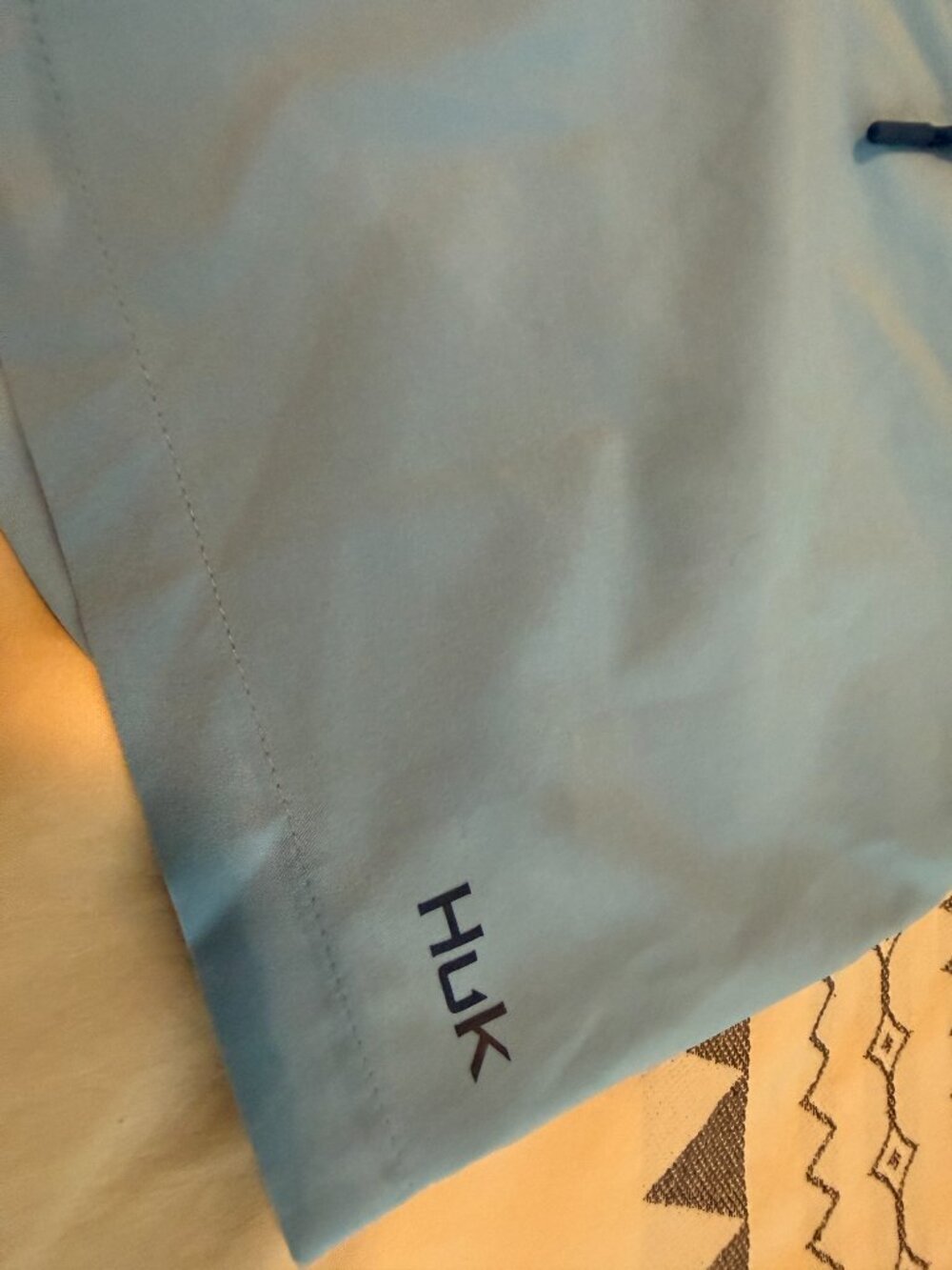 Pair of Blue HUK Swim Shorts Small with Mesh Liner Great Bathing suits 2 for 1 - Picture 9 of 16